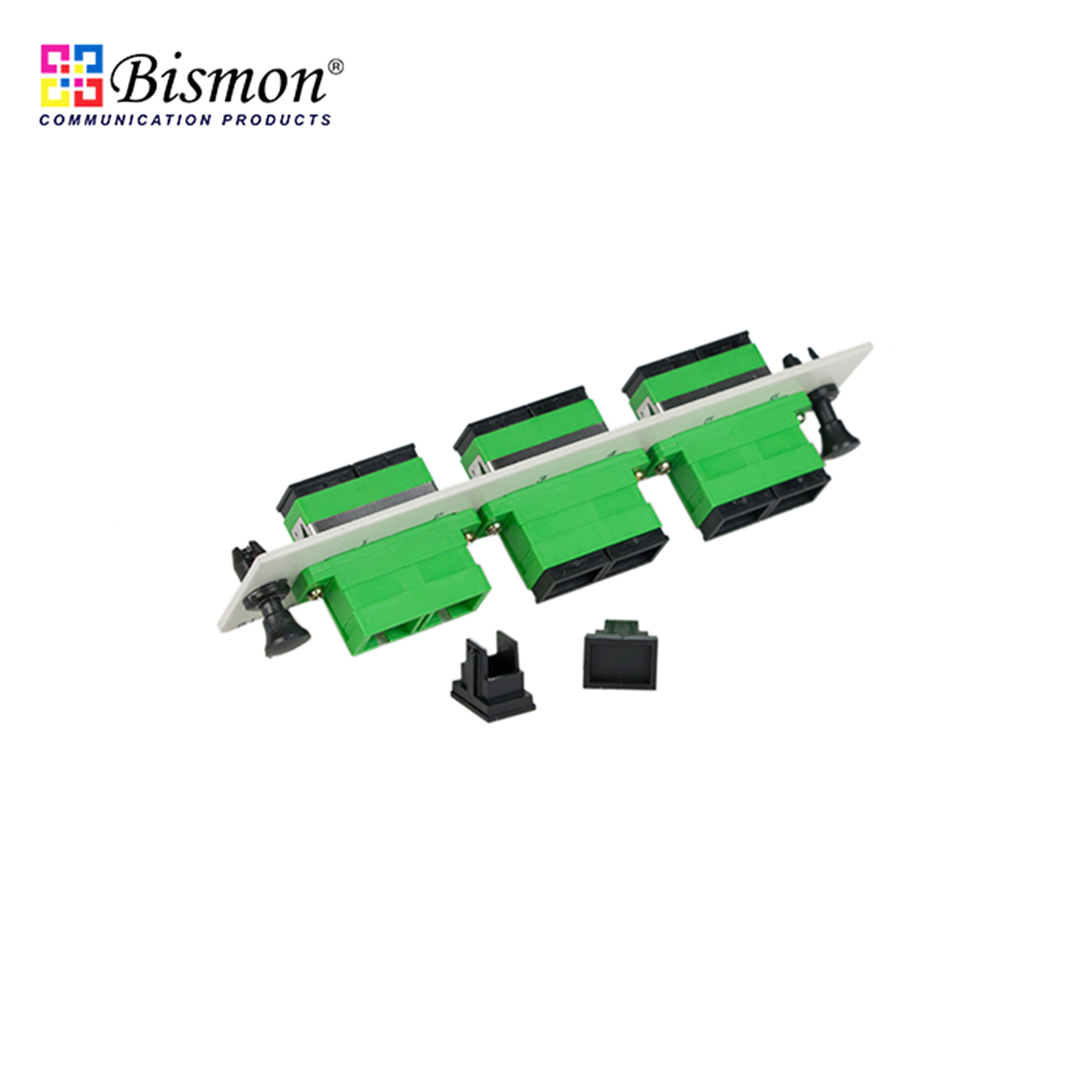 6 SC/APC Snap-in adapter Plate Single-mode Full set